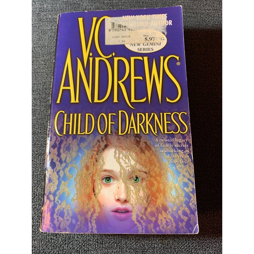 V.C. Andrews "Child Of Darkness" Paperback Book